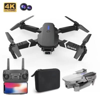 Quadcopter (2 cameras +2 batteries) E88 E525 Pro
